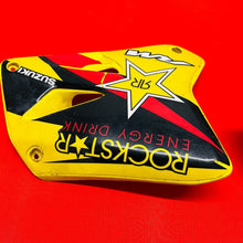 Load image into Gallery viewer, RM125 SHROUDS TANK COVERS ROCKSTAR PLASTICSGENUINE OEM SUZUKI RM 125 (2001-2008