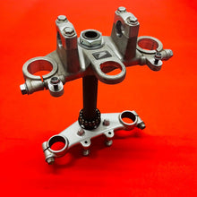 Load image into Gallery viewer, CRF110 TRIPLE CLAMPS TREES COMPLETE GENUINE OEM HONDA CRF 110 F 2013-2018