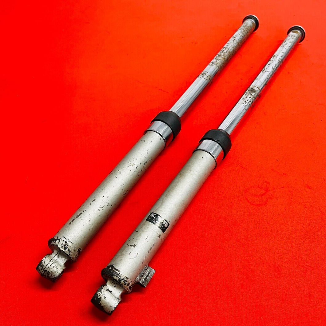 YAMAHA MX80 FORKS FRONT SHOCKS SUSPENSION KYB OEM GENUINE TY GT MX 80 (1974-1982