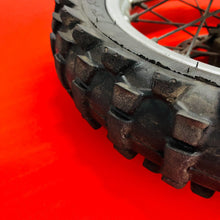 Load image into Gallery viewer, KTM65 REAR WHEEL COMPLETE 12&quot; RIM TIRE OEM GENUINE KTM 65 SX 2003-2008