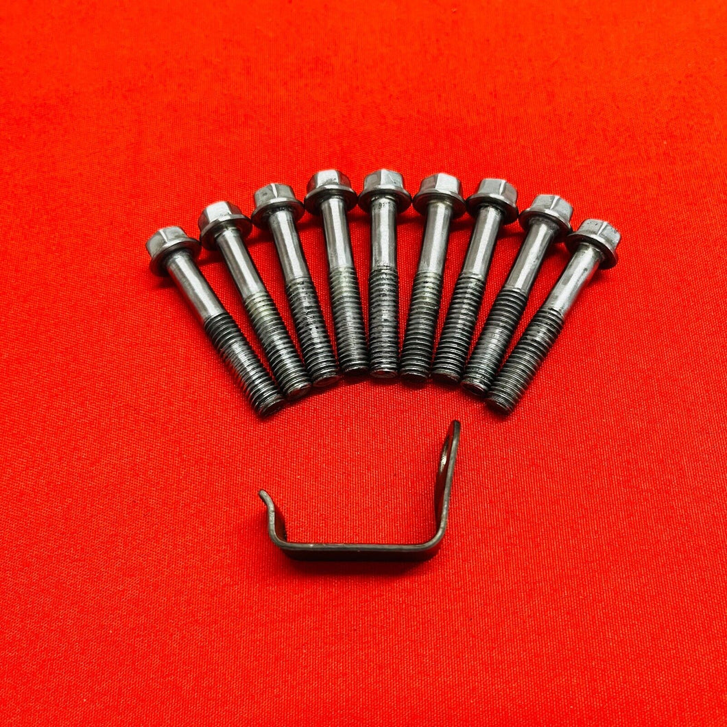 KX85 ENGINE CASE BOLTS CRANKCASE SCREWS OEM GENUINE KAWASAKI KX 85 100 (01-13)