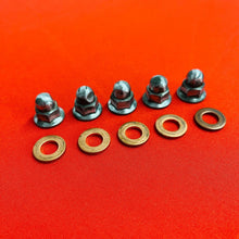 Load image into Gallery viewer, RM125 CYLINDER HEAD NUTS BOLTS CASTLE NUTS GENUINE OEM SUZUKI RM 125 (01-08)