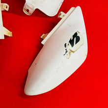 Load image into Gallery viewer, CRF50 NUMBER PLATES FRONT LEFT RIGHT STOCK GENUINE OEM HONDA CRF XR 50 (00-20)