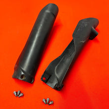 Load image into Gallery viewer, WP AER 48 FORK GUARDS COVERS GENUINE OEM KTM HUSQVARNA 125 250 450 (16-22)