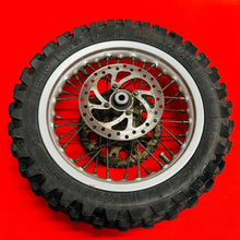 Load image into Gallery viewer, KTM65 REAR WHEEL COMPLETE 12&quot; RIM TIRE OEM GENUINE KTM 65 SX 2003-2008