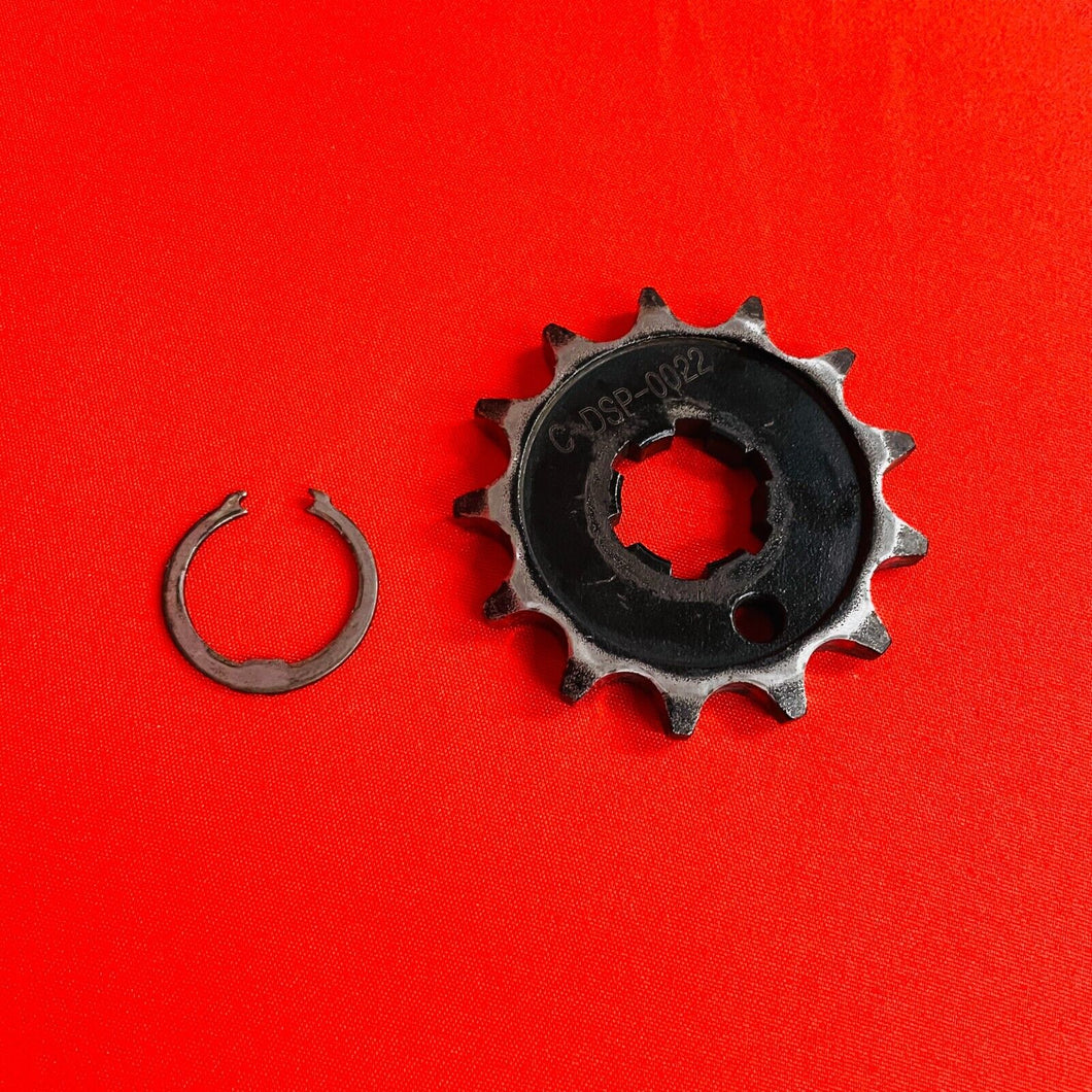 KX65 FRONT SPROCKET 13T CIRCLIP GENUINE OEM KAWASAKI RM KX 65 (02-22)