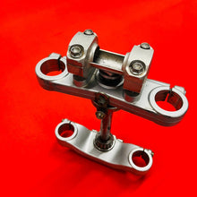 Load image into Gallery viewer, KTM50 TRIPLE CLAMPS TREES OEM GENUINE KTM 50 PRO SR SX JR MINI (2002-2008)