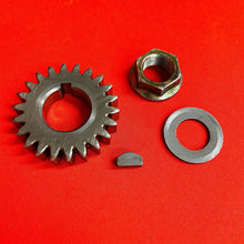 Load image into Gallery viewer, KLX300 PRIMARY DRIVE GEAR WOODRUFF KEY CRANK NUT GENUINE OEM KAWASAKI KLX 300 R