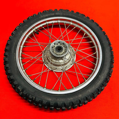 CRF70 FRONT WHEEL COMPLETE 14