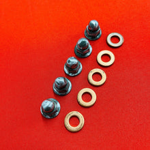 Load image into Gallery viewer, RM125 CYLINDER HEAD NUTS BOLTS CASTLE NUTS GENUINE OEM SUZUKI RM 125 (01-08)