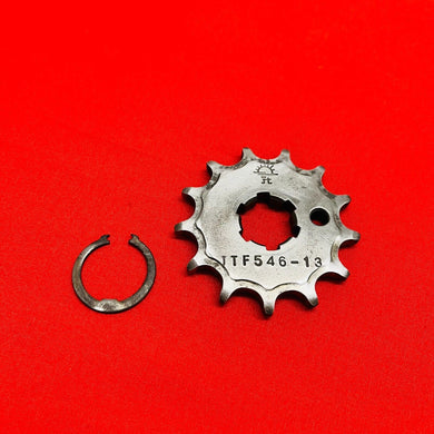 KX65 FRONT SPROCKET 13T CIR CLIP CIRCLIP GENUINE OEM KAWASAKI RM KX 65 (02-22)