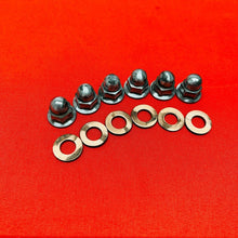 Load image into Gallery viewer, YZ250 CYLINDER HEAD NUTS CASTLE NUTS GENUINE OEM YAMAHA YZ 250 (99-24)