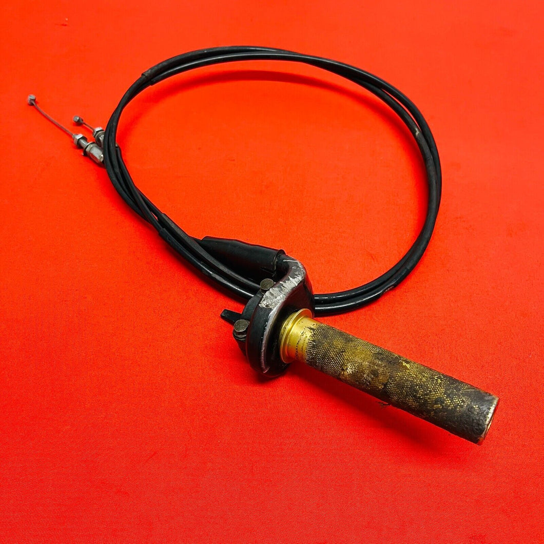 CRF450R THROTTLE CABLES LINES ALUMINUM TUBE GENUINE OEM HONDA CRF 450 R (02-08)