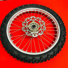 Load image into Gallery viewer, RMZ250 FRONT WHEEL 21&quot; EXCEL RIM ROTOR GENUINE OEM SUZUKI RMZ 250 (2008-2017)