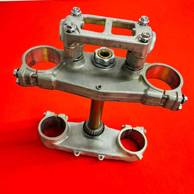 RMZ250 TRIPLE CLAMPS TREES OVERSIZE BARS 1 7/8 GENUINE OEM SUZUKI RMZ 250 (07-09