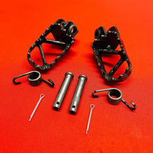 Load image into Gallery viewer, KTM50 FOOTPEGS FOOT PEGS RESTS OEM GENUINE KTM 50 PRO SR SX JR MINI (2002-2008)