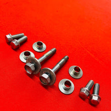 Load image into Gallery viewer, CRF70 GAS TANK MOUNTS BRACKETS BOLTS OEM GENUINE HONDA CRF XR 70 (2004-2012)