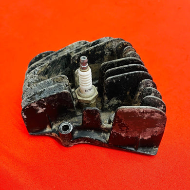 YAMAHA MX80 CYLINDER HEAD TOP END DOME CAP OEM GENUINE TY GT MX 80 (1974-1982)