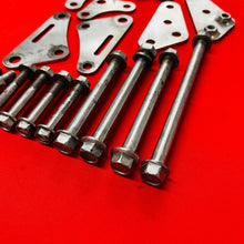 Load image into Gallery viewer, CRF250F ENGINE MOUNT KIT BRACKETS BOLTS OEM GENUINE HONDA CRF 250 F (2019-2025)