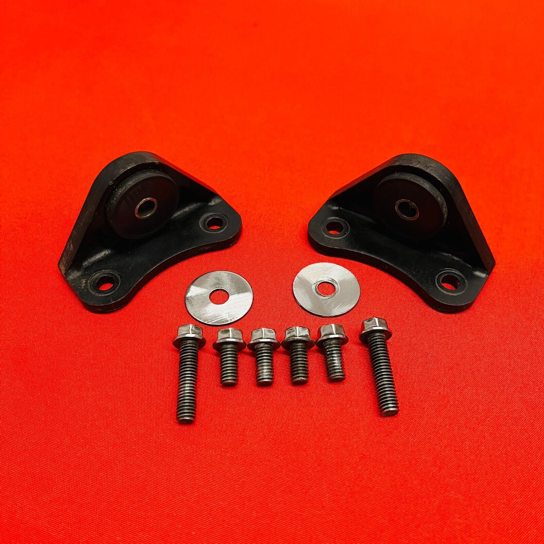 DRZ125 GAS TANK MOUNTS BRACKETS OEM GENUINE SUZUKI DR-Z DRZ 125 L (03-07)