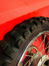 Load image into Gallery viewer, CRF100 XR100 REAR WHEEL RIM COMPLETE 16 INCH OEM HONDA CRF XR 100