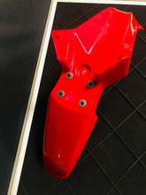 Load image into Gallery viewer, CRF250L FRONT FENDER PLASTIC RED TAKE OFF GENUINE OEM HONDA CRF 450 X