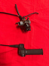 Load image into Gallery viewer, KTM50 MINI ADVENTURE CARBURETOR AND THROTTLE COMPLETE STOCK OEM 06 KTM 50