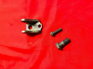 CRF450X FOOT PEG MOUNT BRACKET WITH BOLTS OEM HONDA CRF 450 X