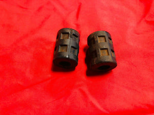 KX80 FRAME RUBBER TANK BUSHINGS SPACERS MOUNTS OEM KAWASAKI KX 80