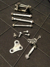 Load image into Gallery viewer, 09 HONDA CRF230L CRF 230 M L COMPLETE OEM ENGINE MOUNT KIT MOTOR BOLTS PLATES