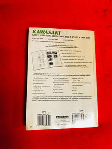 KX80 OWNERS MANUAL KX80 91-00 KX85 01-03 KX100 89-03 OEM KAWASAKI KX 80