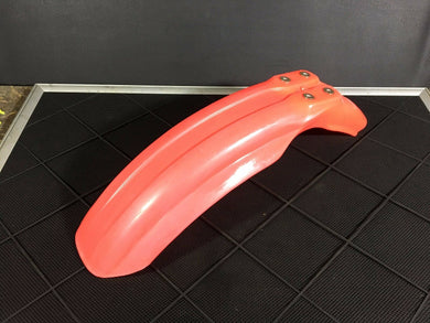 CR85 FRONT FENDER RED PLASTICS HONDA CR85R CR 85 RB