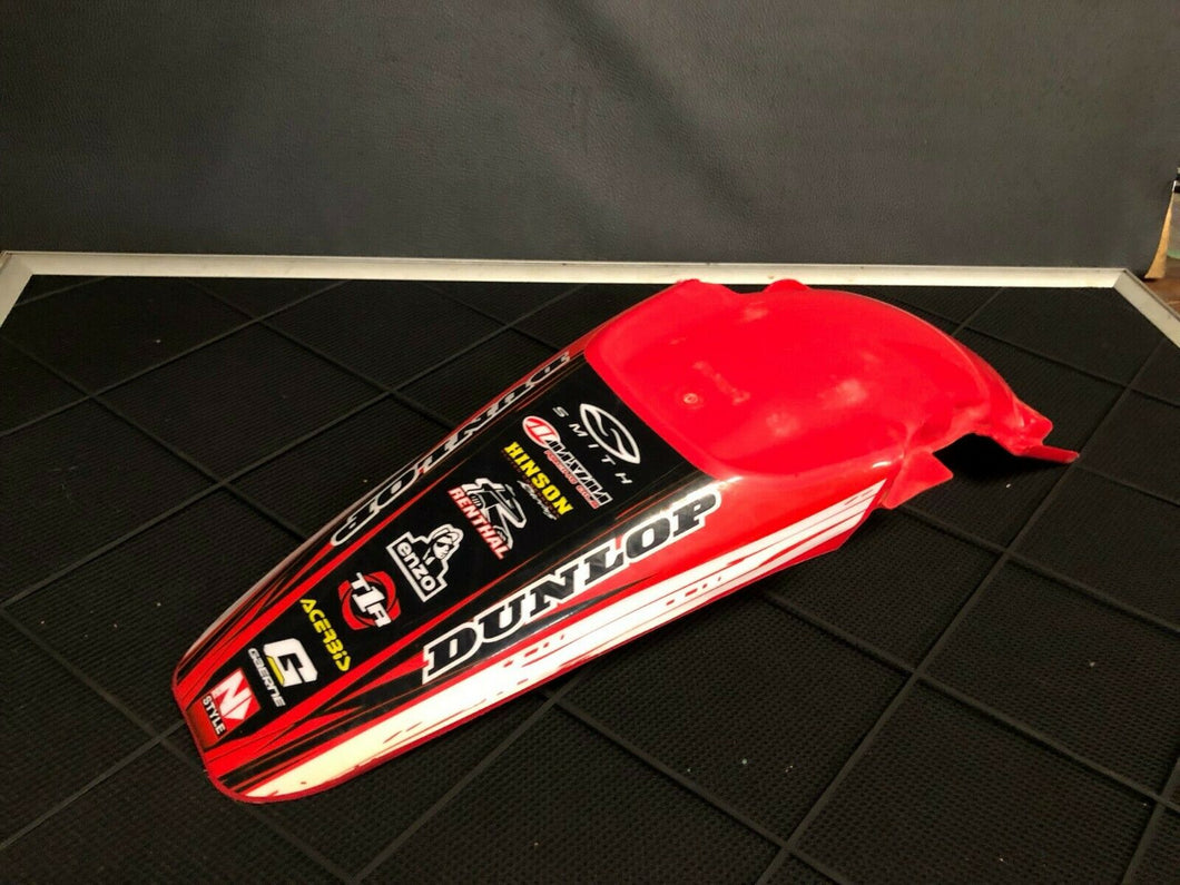 CRF150R REAR FENDER PLASTICS RED STOCK (07-18) HONDA CRF 150 R RB