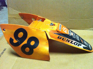 KTM65 PLASTICS REAR FENDER LEFT RIGHT NUMBER PLATES KTM 65 SX KTM65SX OEM