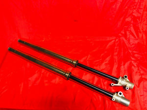 CR85 FORKS FRONT SHOCKS SUSPENSION NO LEAKS OEM HONDA CR85RB CR 85 R RB