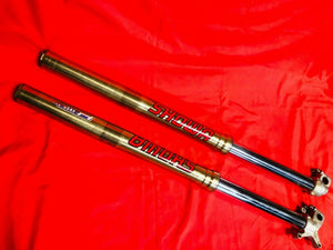 CRF450R FORKS FRONT SHOCKS SUSPENSION OEM HONDA CRF 450 R