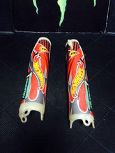 Load image into Gallery viewer, CRF450 FORK GUARDS COVERS WITH GRAPHICS  CRF 450 R OEM COMPLETE