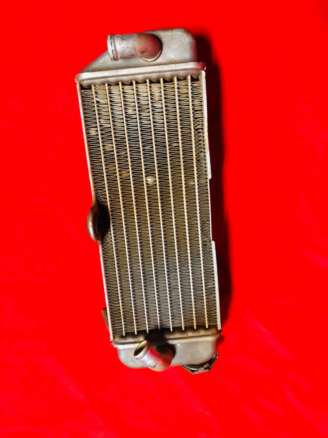 KTM85 RADIATOR FILL SIDE WITH CAP OEM KTM 85 SX 04 05 06 07 08 09