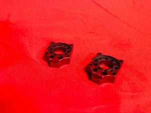 CRF150R PRO CIRCUIT BILLET AXLE BLOCKS RED (07-18) HONDA CRF 150 R RB