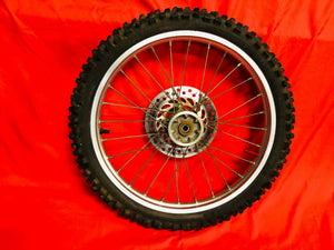 CRF150RB FRONT WHEEL BIG 19 INCH EXPERT COMPLETE OEM (07-18) HONDA CRF 150 R RB