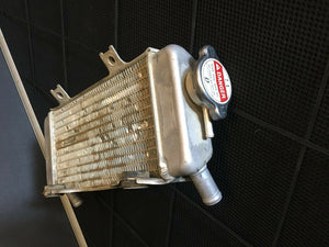 CRF250R RADIATOR WITH CAP FILL SIDE COMPLETE 04 05 06 HONDA CRF 250 R