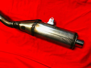 CRF450X EXHAUST PIPE MUFFLER TAIL PIPE SPARK ARRESTOR OEM HONDA CRF 450 X