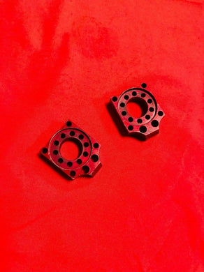 CRF150R PRO CIRCUIT BILLET AXLE BLOCKS RED (07-18) HONDA CRF 150 R RB