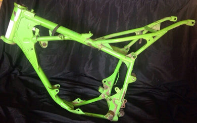 02 OEM KX60 KX 60 COMPLETE FRAME CHASSIS GREEN