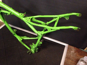 99 OEM KX60 RM60 RM KX 60 COMPLETE FRAME CHASSIS GREEN