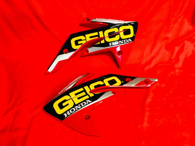 CRF150R SHROUDS TANK PLASTICS GEICO GRAPHICS OEM (07-18) HONDA CRF 150 R RB