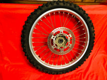 Load image into Gallery viewer, 07 RM125 FRONT WHEEL RIM COMPLETE OEM SUZUKI RM 125 (01-07)