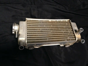 CRF250R RADIATOR RIGHT FILL SIDE RAD WITH CAP CRF 250 R OEM COMPLETE HONDA