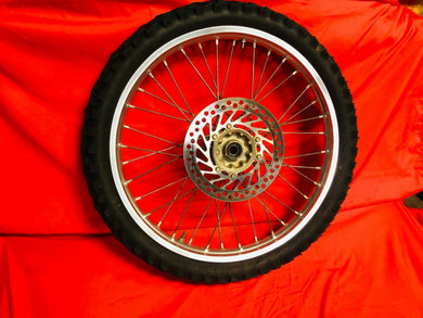 CRF450R FRONT WHEEL RIM COMPLETE 21 INCH OEM HONDA CRF 450 R