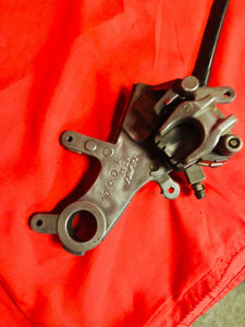 CRF450R REAR BRAKES COMPLETE BRAKE ASSY CALIPER MASTER OEM HONDA CRF 450 R